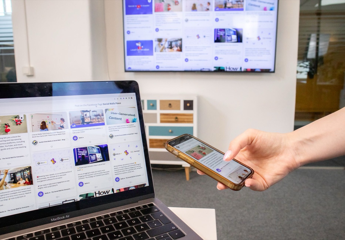 Telefoon met interactie
